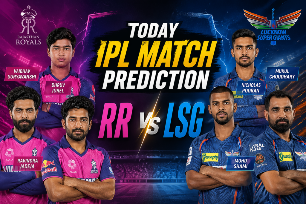Gold365 Today IPL Match Prediction