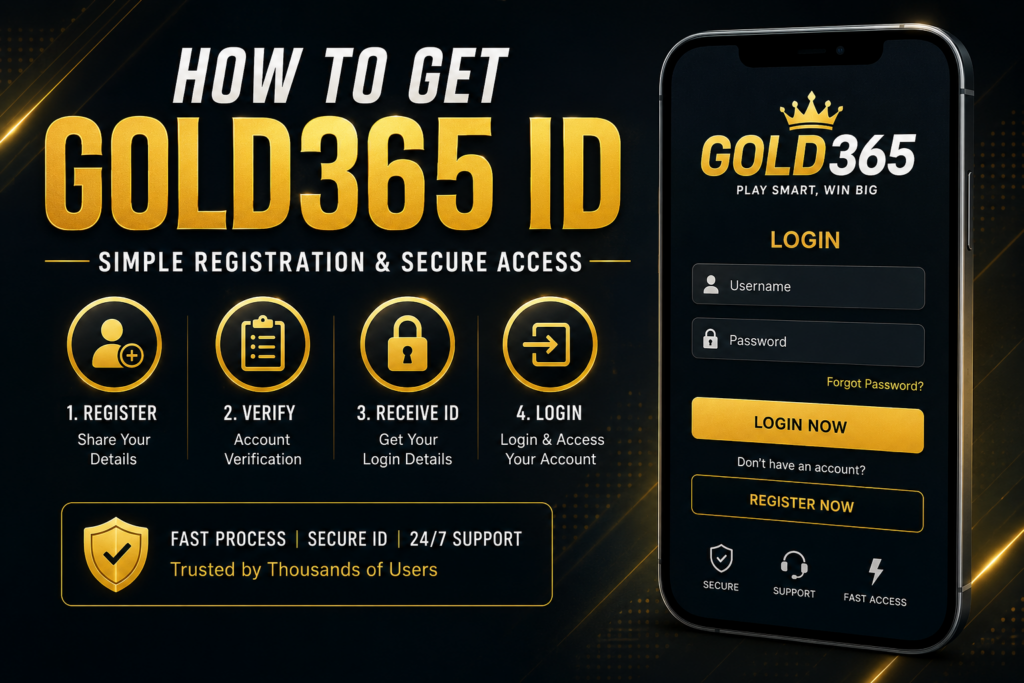 How to Get Gold365 ID