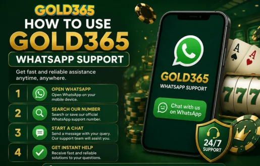 How to Use Gold365 WhatsApp Support
