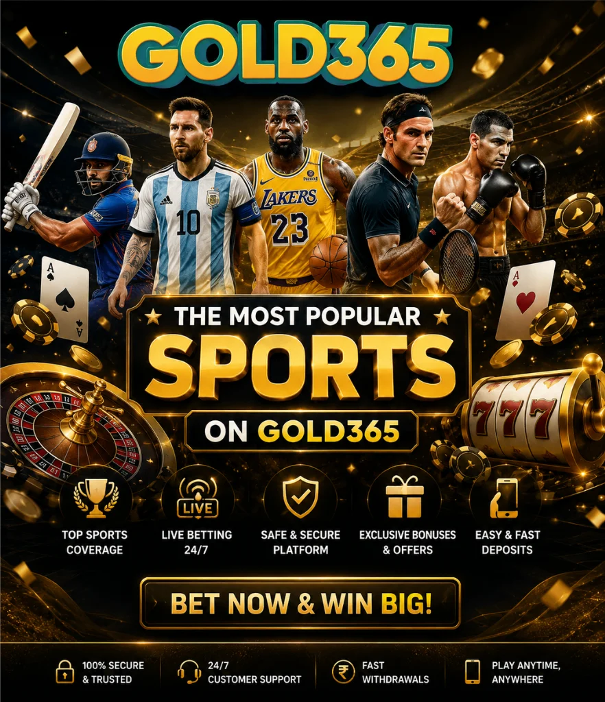 The Most Popular Sports on Gold365