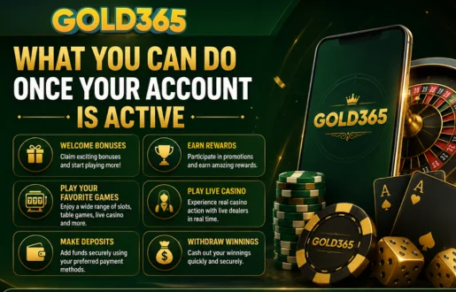 What You Can Do Once Your Account Is Active